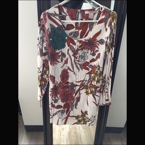 Floral Long Sleeve Dress